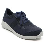 Solidus sneaker blauw nubuck / stretch 60528 K